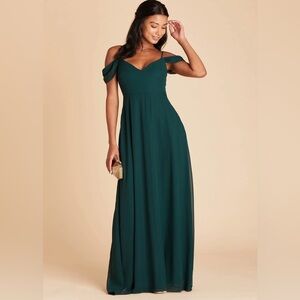 Birdy Grey Dark Green Maxi Dress